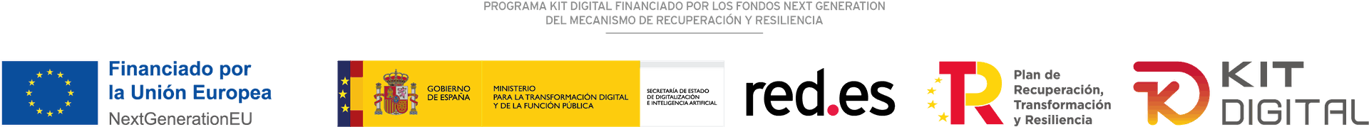 Financiado por UE Kit digital