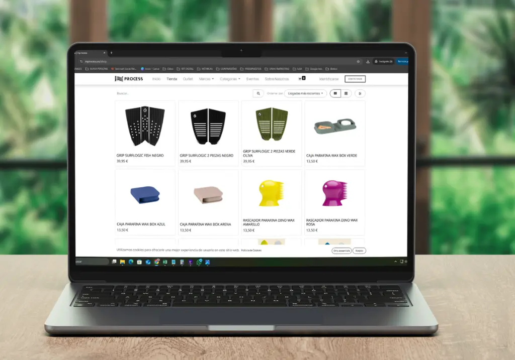 E-commerce in progress