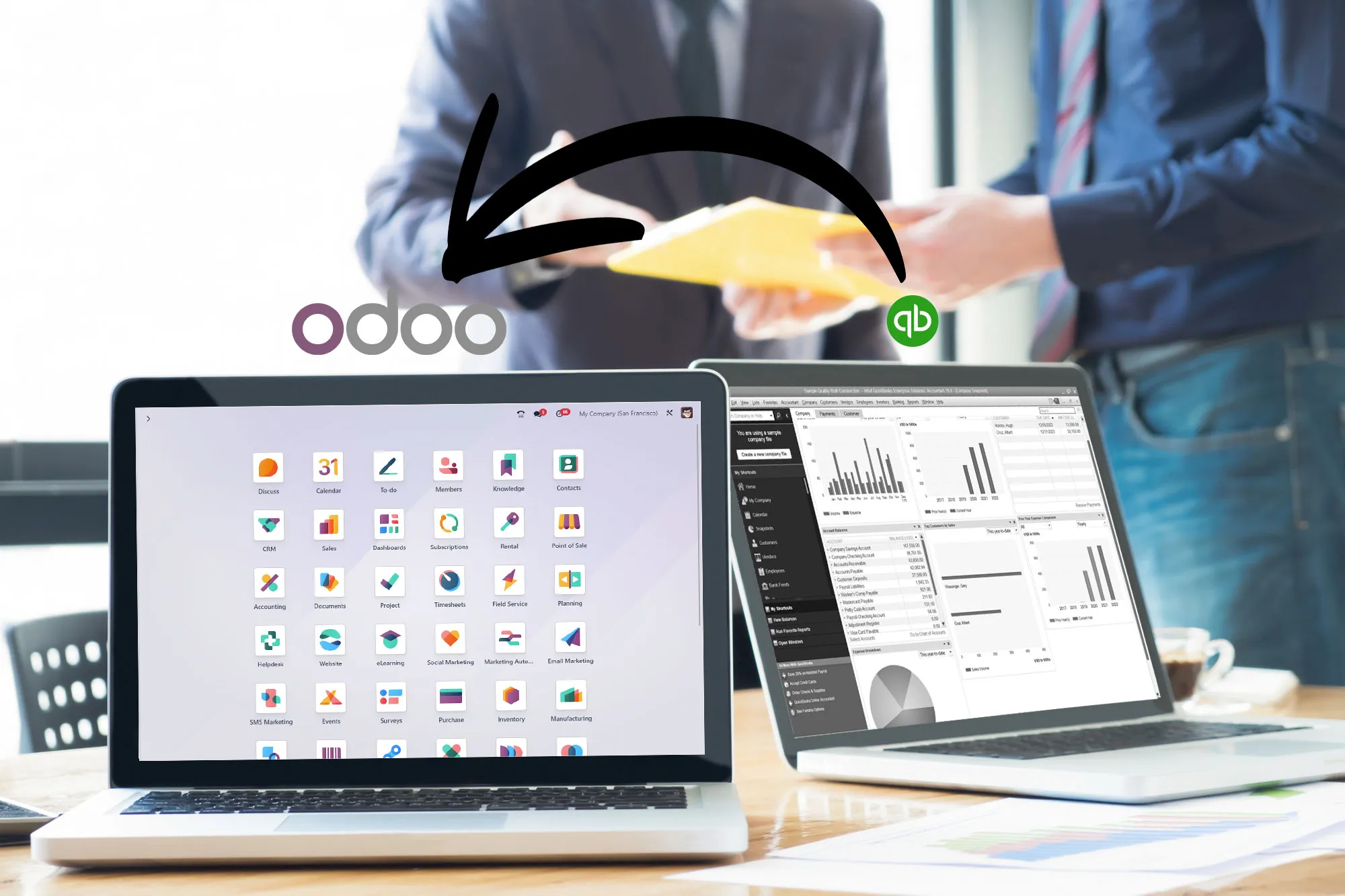 Migrate from QuickBooks to Odoo with Binhex migration team